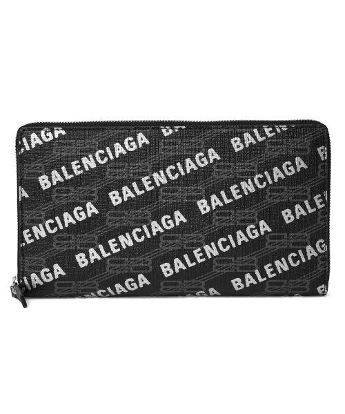 BALENCIAGA(バレンシアガ)/BALENCIAGA バレンシアガ 長財布 594317 2AAH0 1060/ブラック