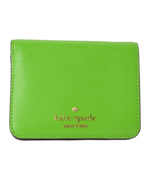 kate spade new york(ケイトスペードニューヨーク)/kate spade ケイトスペード 2つ折り財布 KC581 302/グリーン