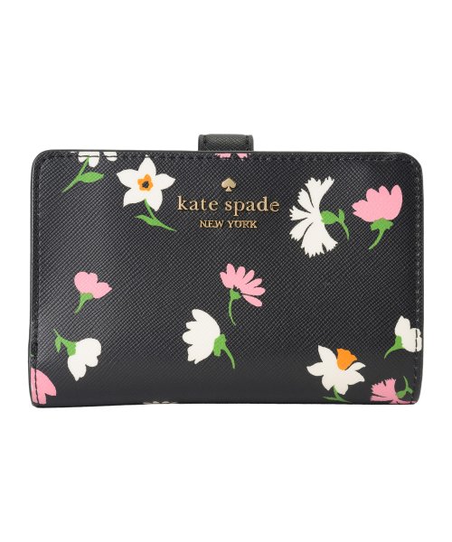 kate spade new york(ケイトスペードニューヨーク)/kate spade ケイトスペード 2つ折り財布 KF479 001/ブラック