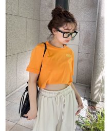 LILY BROWN(リリー ブラウン)/【LILY BROWN Dickies(R)】クロップドロゴTシャツ/ORG