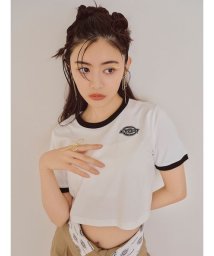 LILY BROWN(リリー ブラウン)/【LILY BROWN Dickies(R)】クロップドロゴTシャツ/OWHT