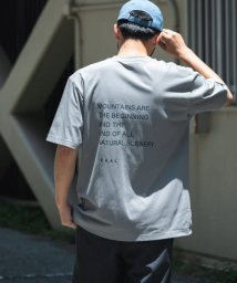 EKAL(EKAL)/『UR TECH ひやサラクール』SOLITUDE BACK T－SHIRTS/グレー