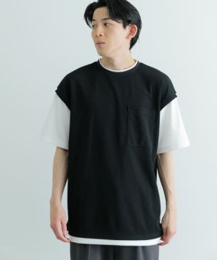 ITEMS URBANRESEARCH/『吸水速乾/UVカット』高機能サーマルフェイクレイヤードトップス/506105745