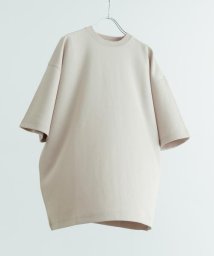 ITEMS URBANRESEARCH(アイテムズアーバンリサーチ（メンズ）)/スフレダンボール クルーネック Tシャツ/GREIGE