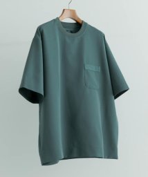 ITEMS URBANRESEARCH(アイテムズアーバンリサーチ（メンズ）)/接触冷感 TRストレッチ 半袖ポケTシャツ/GRN