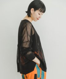 ITEMS URBANRESEARCH/シアーVネックニットカーディガン/506105765