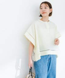 URBAN RESEARCH ROSSO(URBAN　RESEARCH　ROSSO)/【予約】F by ROSSO　クロップドポンチョシャツ/OFFWHITE