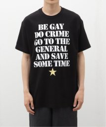 EDIFICE(エディフィス)/REVENGE OF Lets Be Gay T－Shirt/ブラック