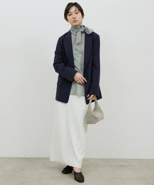 【3サイズ展開】ストレッチマキシタイトスカート2 