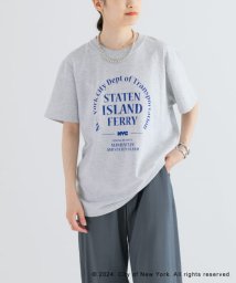 URBAN RESEARCH(アーバンリサーチ)/GOOD ROCK SPEED　NYC サークルロゴTシャツ/ASH