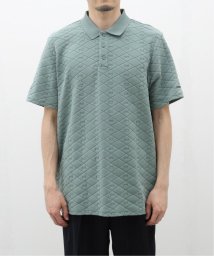 EDIFICE(エディフィス)/PUMA (プーマ) EX PORSCHE DESIGN ジャカード POLO SHIRT 623851/グレーB