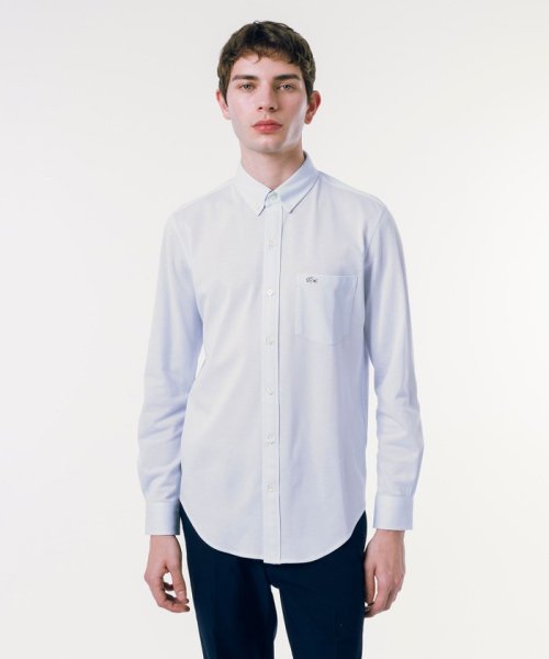 クールマックスブレンド鹿の子地シャツ Regular