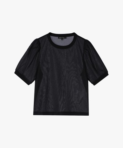 WW10 TS シアー パフスリーブ Tシャツ