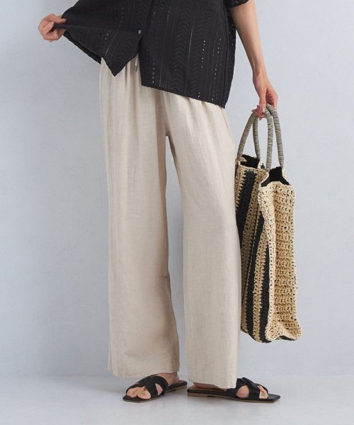 ［size SHORT/TALLあり］BREEZE LINEN ブリーズリネン ワイド パンツ 人気・おすすめ｜多用途・生活用品におすすめ キャンペーン中 即納 即日発送サービス