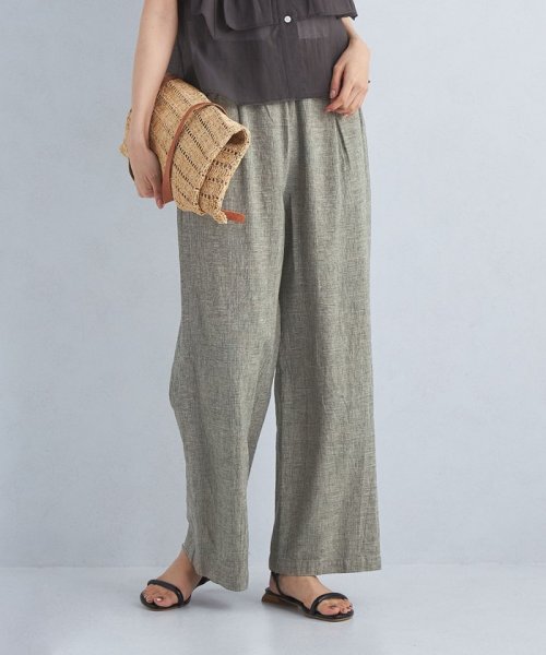 ［size SHORT/TALLあり］BREEZE LINEN ブリーズリネン ワイド パンツ 人気・おすすめ｜多用途・生活用品におすすめ キャンペーン中 即納 即日発送サービス