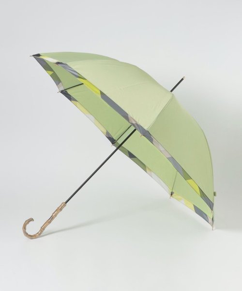 パーシャルクレストブリッジチェック長傘 