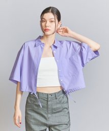 BEAUTY&YOUTH UNITED ARROWS(ビューティーアンドユース　ユナイテッドアローズ)/タイプライター ショートスリーブ シャツ/LILAC