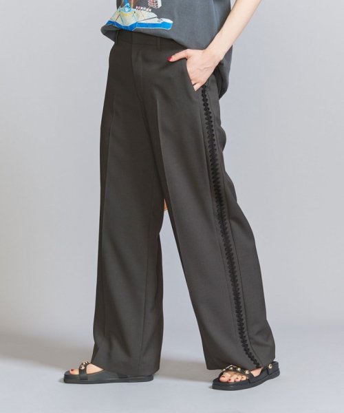 サイドエンブロイダリー パンツ B72 W62