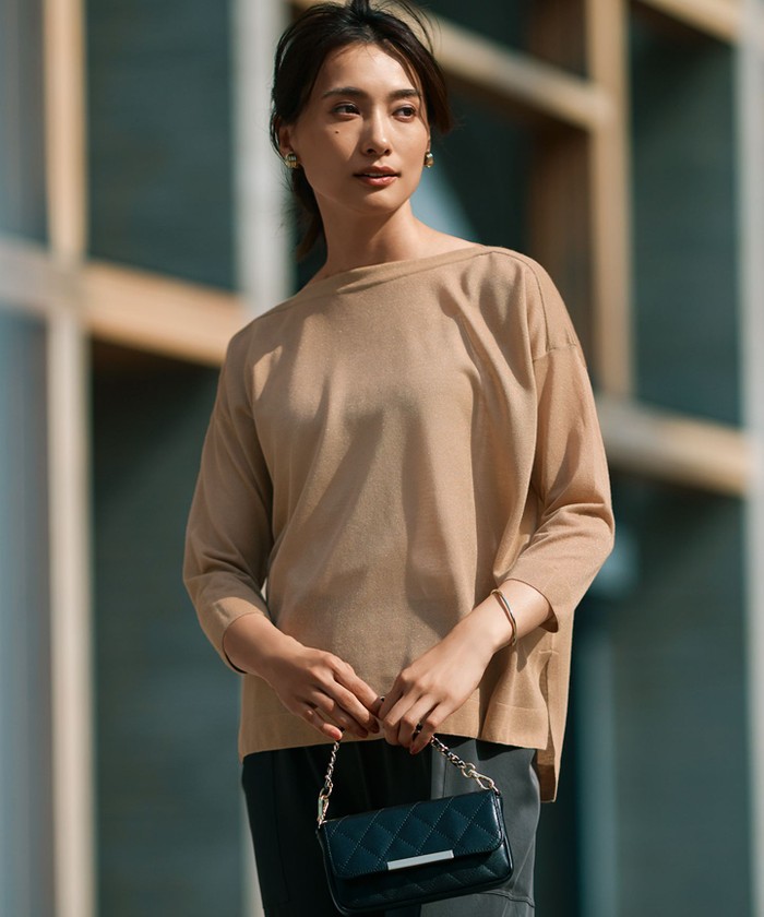 ゴールド系｜ニット・セーター｜23区(ニジュウサンク)｜阪急百貨店公式