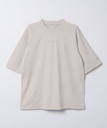 FILA（Casual Men）(フィラ（カジュアル　メンズ）)/【セットアップ対応商品】【カジュアルウェア】 ストレッチツイル リラックスラグラン半袖Tシャツ メンズ/ベージュ