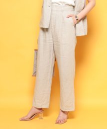 TICCA(ティッカ)/【セットアップ対応商品】リネンタックパンツ/beige