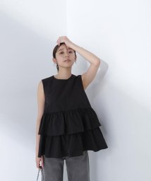 NATURAL BEAUTY BASIC/Aラインティアードチュニック/506096272