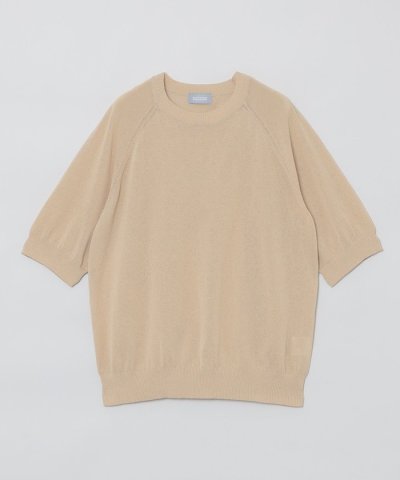 GREY LABEL リネンミックスシアーニット