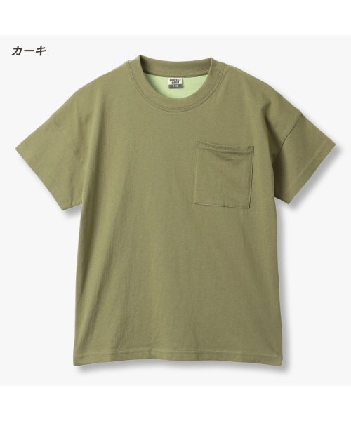 D.FIT(ディフィット)/半袖Tシャツ/カーキ