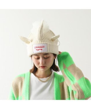 CHARLES JEFFREY LOVERBOY/CHARLES JEFFREY LOVERBOY ニット帽 CHUNKY UNICORN BEANIE/506106054