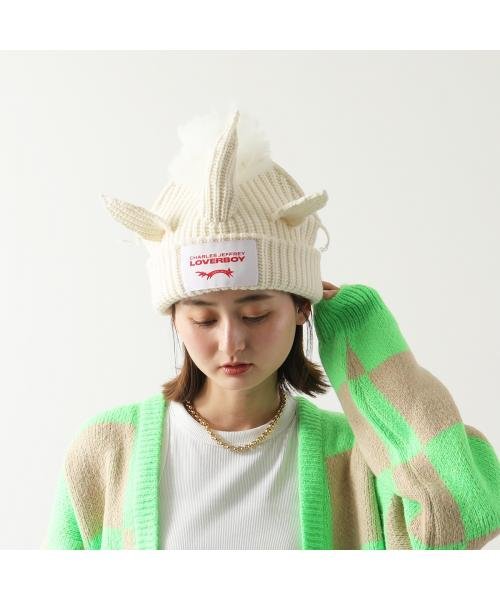 CHARLES JEFFREY LOVERBOY ニット帽 CHUNKY UNICORN BEANIE JEFFREY LOVERBOY ニット帽 CHUNKY UNICORN
