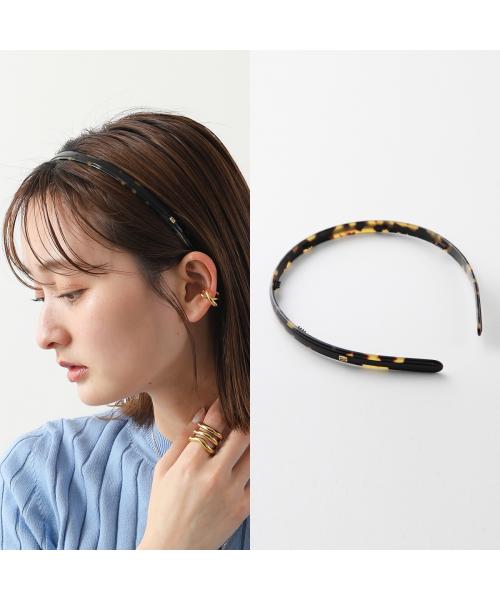 新品ALEXANDRE DE PARIS ギンガムチェックカチューシャ