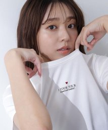 NATURAL BEAUTY BASIC/プチハートコンパクトTシャツ/506106390