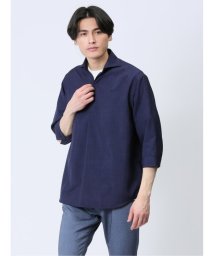 TAKA-Q/TechLinen 7分袖カプリシャツ メンズ シャツ カジュアル トップス インナー 半袖 ギフト プレゼント ライトアウター カーディガン アウター/506106479