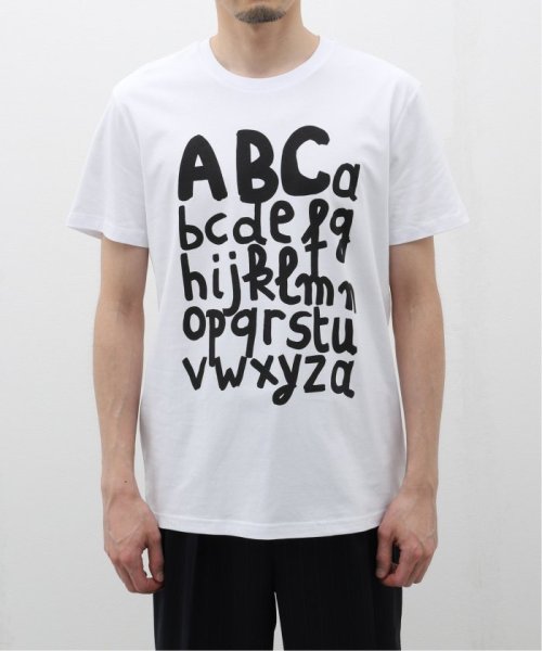 EDIFICE(エディフィス)/SARAH CORYNEN (サラ コリネン) ABC T－Shirt/ホワイト