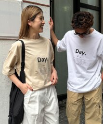 CANAL JEAN(キャナルジーン)/1975 TOKYO(1975 トーキョー) "Day."半袖Tシャツ/ホワイト