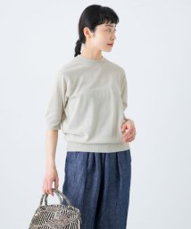 KAGURE/コットンクルーネック5分袖プルオーバー/506107085