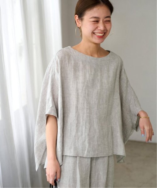 《WEB限定追加》No.14フレンチリネンポンチョプルオーバー 人気・おすすめ｜使いやすい・旅行におすすめ 品質保証 全国発送 日本国内発送・最短翌日お届け