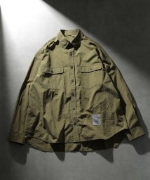 MAISON CLUB/【MAISON CLUB】U.S.NAVY Big Shirt ビッグワークシャツ ビッグシルエット ワークシャツ シャツ 長袖/506107200