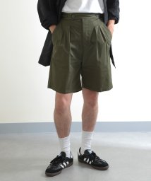 MAISON CLUB/【MAISON CLUB】British 80's Gurkha Shorts ブリティッシュグルカショーツ グルカパンツ ハーフパンツ ショーツ タックパンツ/506107203