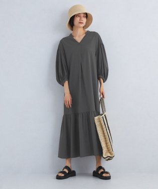 green label relaxing/［size SHORT/TALLあり］マーメイド スキッパー ワンピース/506107261