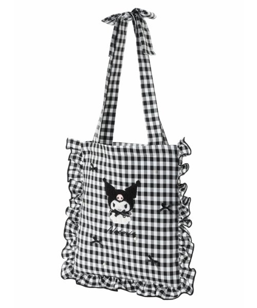  サンリオキャラクターズ メニーリボンフリルトートバッグ