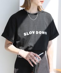 reca(レカ)/シンプルロゴ半袖Ｔシャツ(hi287816)/ブラック