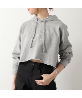 GANNI/GANNI パーカー Isoli Cropped Oversized Hoodie/506107454