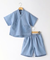 SHIPS KIDS(シップスキッズ)/SHIPS KIDS:90cm / デニム 甚平/ライトブルー