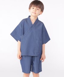 SHIPS KIDS(シップスキッズ)/SHIPS KIDS:100～130cm / デニム 甚平/ブルー