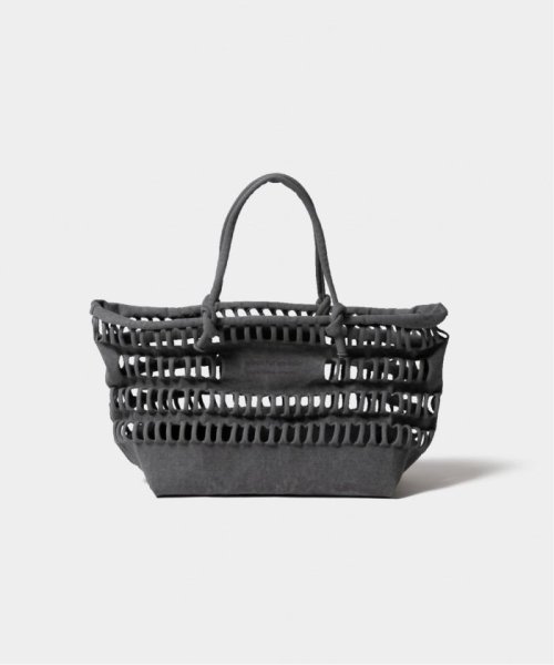 Spick & Span(スピック＆スパン)/≪一部店舗+WEB限定≫beautiful people konbu knit shopping busket bag 1415611942/グレーA