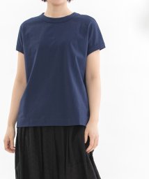 nop de nod(ノップドゥノッド)/USコットンフレンチスリーブTシャツ/フェードブルー