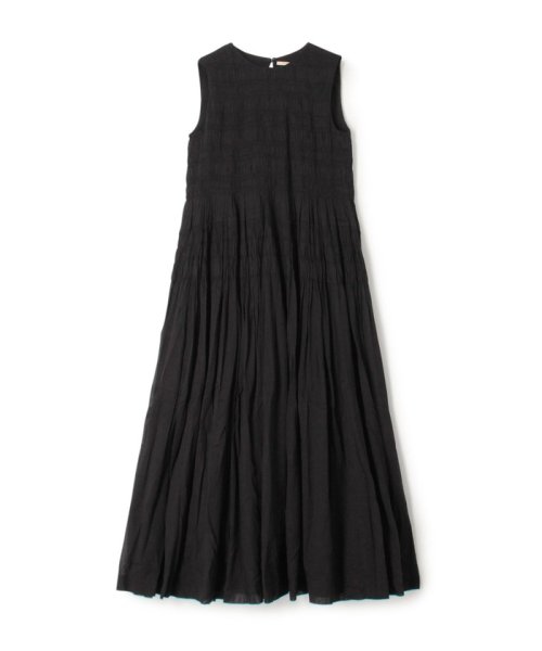 ne Quittez pas コットンボイル シャーリングノースリーブドレス Quittez pas コットンボイル ne シャーリングノースリーブドレス T1869143732(14300円)