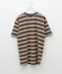 417 EDIFICE(フォーワンセブン　エディフィス)/DRESS マルチボーダーTee/ブラウン