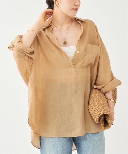 RAMIE LYOCELL LOOSE ブラウス 